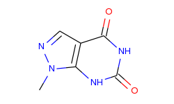 1H-Pyrazolo[3,4-d]pyrimidine-4,6(5H,7H)-dione, 1-methyl-