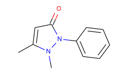 3H-Pyrazol-3-one, 1,2-dihydro-1,5-dimethyl-2-phenyl-