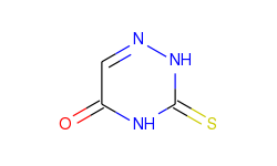 1,2,4-Triazin-5(2H)-one, 3,4-dihydro-3-thioxo-