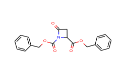 bis(phenylmethyl) 4-oxoazetidine-1,2-dicarboxylate