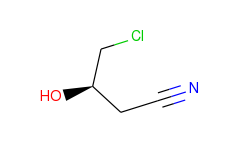 Butanenitrile, 4-chloro-3-hydroxy-, (3R)-