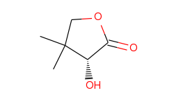 2(3H)-Furanone, dihydro-3-hydroxy-4,4-dimethyl-, (3R)-