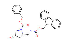 (2s,4s)-benzyl 2-((((9h-fluoren-9-yl)methoxy)carbo nylamino)methyl)-4-hydroxypyrrolidine1-carboxylat