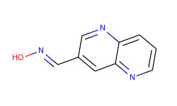 (e)-1,5-naphthyridine-3-carbaldehyde oxime
