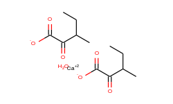 calcium 3-methyl-2-oxovalerate hydrate