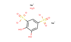1,3-Benzenedisulfonicacid, 4,5-dihydroxy-, sodium salt, hydrate (1:2:1)