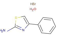 2-Thiazolamine, 4-phenyl-, monohydrobromide, monohydrate