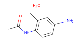 n-(4-amino-2-methyl-phenyl)-acetamide hydrate