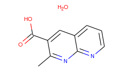 2-methyl-1,8-naphthyridine-3-carboxylic acid monohydrate
