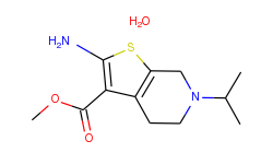 methyl 2-amino-6-isopropyl-4,5,6,7-tetrahydro-thieno[2,3-c]pyridine-3-carboxylate hydrate