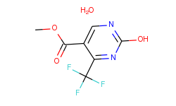 2-hydroxy-4-(trifluoromethyl)pyrimidine-5-carboxylic acid methyl ester hydrate