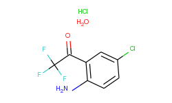4-chloro-2-(trifluoroacetyl)aniline hydrochloride hydrate