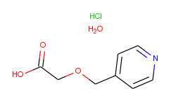2-(pyridin-4-ylmethoxy)acetic acid hydrochloride hydrate