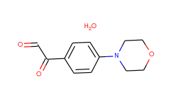2-[4-(morpholin-4-yl)phenyl]-2-oxoacetaldehyde hydrate