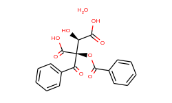 (-)-dibenzoyl-l-tartaric acid monohydrate