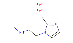 methyl-[2-(2-methyl-imidazol-1-yl)-ethyl]-amine dihydrate