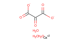 calcium mesoxalate trihydrate