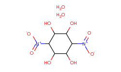2,3,5,6-tetrahydroxy-1,4-dinitrocyclohexane dihydrate