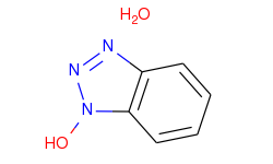 1h-1,2,3-benzotriazol-1-ol hydrate