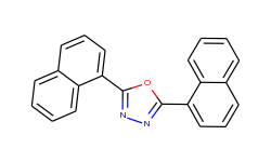 2,5-bis(1-naphthyl)-1,3,4-oxadiazole