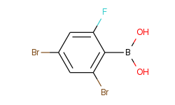 2,4-dibromo-6-fluorophenylboronic acid