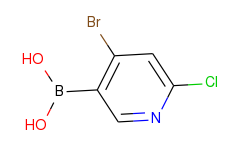4-bromo-6-chloropyridine-3-boronic acid
