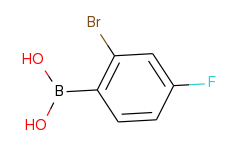2-bromo-4-fluorophenylboronic acid