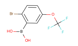 2-bromo-5-trifluoromethoxyphenylboronic acid
