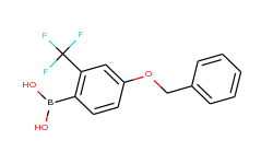 4-(benzyloxy)-2-(trifluoromethyl)phenylboronic acid