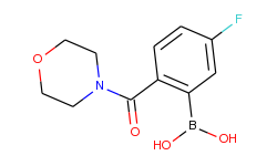 5-fluoro-2-(morpholinocarbonyl)phenylboronic acid