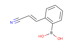 2-(e-cyanovinyl)phenylboronic acid