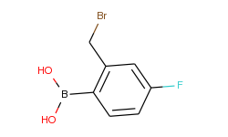 2-bromomethyl-4-fluorophenylboronic acid