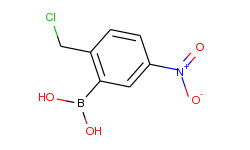 2-(chloromethyl)-5-nitrophenylboronic acid