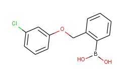 2-(3-chlorophenoxymethyl)phenylboronic acid