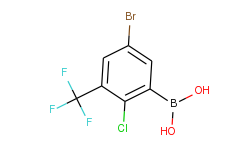 5-bromo-2-chloro-3-(trifluoromethyl)-phenylboronic acid
