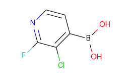 3-chloro-2-fluoropyridine-4-boronic acid