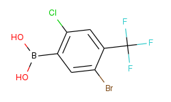 2-chloro-5-bromo-4-(trifluoromethyl)-phenylboronic acid