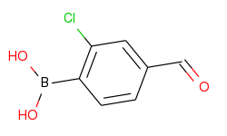 2-chloro-4-formylphenylboronic acid