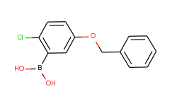5-benzyloxy-2-chlorophenylboronic acid