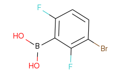 2,6-difluoro-5-bromophenylboronic acid