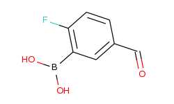 2-fluoro-5-formylphenylboronic acid