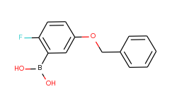 5-(benzyloxy)-2-fluorophenylboronic acid