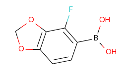 2-fluoro-3,4-methylenedioxyphenylboronic acid