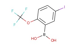 5-iodo-2-trifluoromethoxyphenylboronic acid