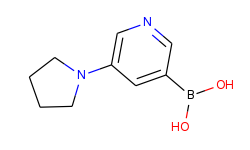 5-pyrrolidinopyridine-3-boronic acid