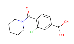 3-chloro-4-(piperidine-1-carbonyl)phenylboronic acid