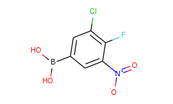 3-chloro-4-fluoro-5-nitrophenylboronic acid