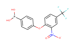 4-(2-nitro-4-(trifluoromethyl)phenoxy)phenylboronic acid