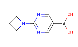 2-(azetidin-1-yl)pyrimidin-5-ylboronic acid