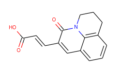 3-(2,3-Dihydro-5-oxo-(1H,5H)-benzo[ij]-quinolizin-6-yl)-(2E)-propenoic acid